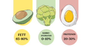 Makronæringsbalansen ketodiett